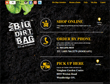 Tablet Screenshot of mybigdirtbag.com